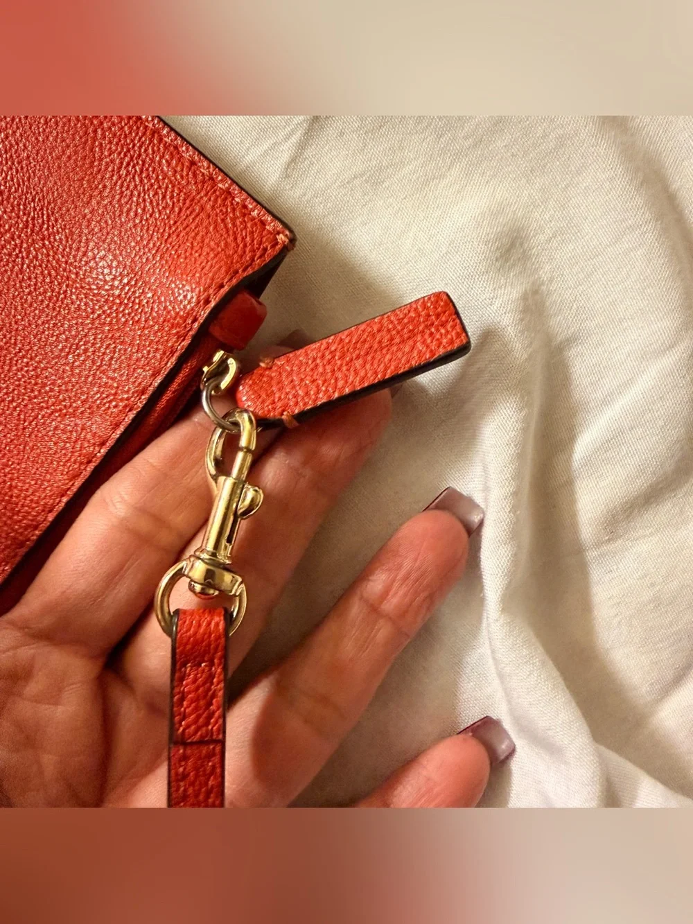 Calvin Klein sleek pebbled